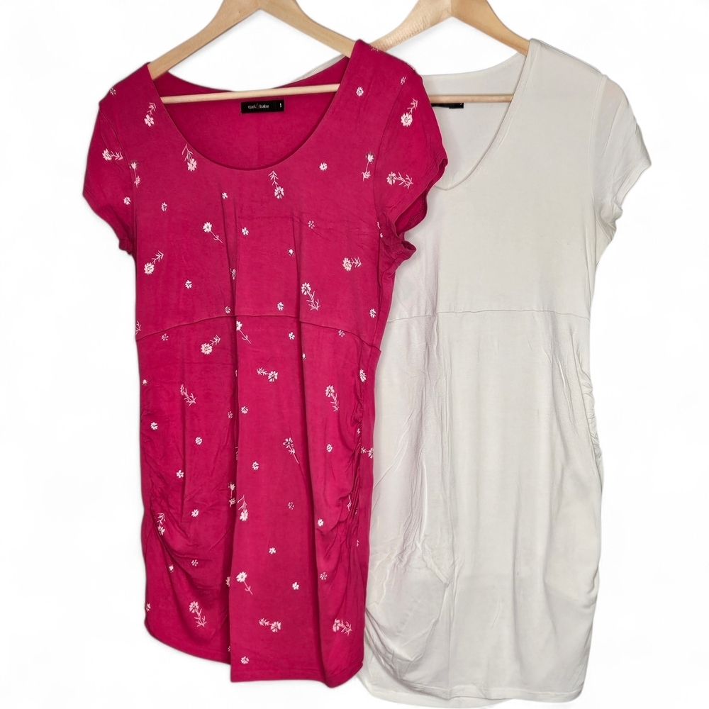 Stork & Babe Maternity Tops Lot of 2 | Size Large